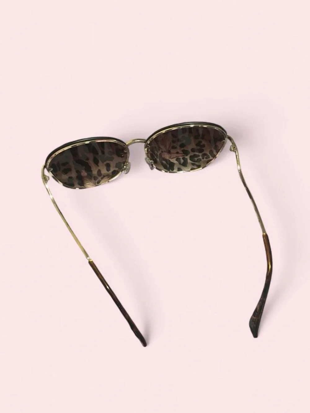 Round Gradient Brown Women’s Sunglasses - Unbranded